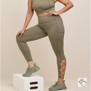 Torrid Women’s Super Soft Performance Jersey Full Length Active Legging, Size 1